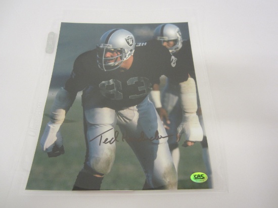 Ted Hendricks Oakland Raiders signed autographed 8x10 Photo CAS COA