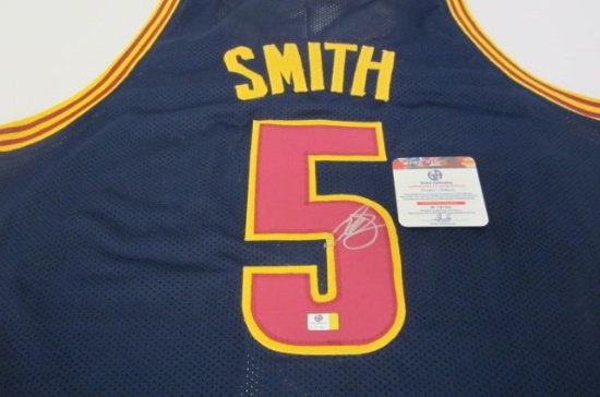 JR Smith Cleveland Cavaliers signed autographed jersey Global Coa