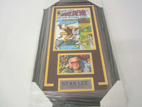 Stan Lee signed autographed framed 8x10 photo PAAS Coa