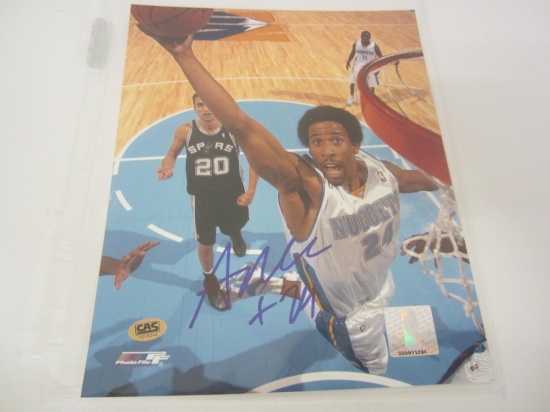 Andre Miller Denver Nuggets signed autographed 8x10 photo CAS COA