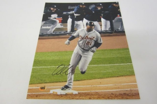 Delmon Young Detroit Tigers signed autographed 11x14 photo CAS COA