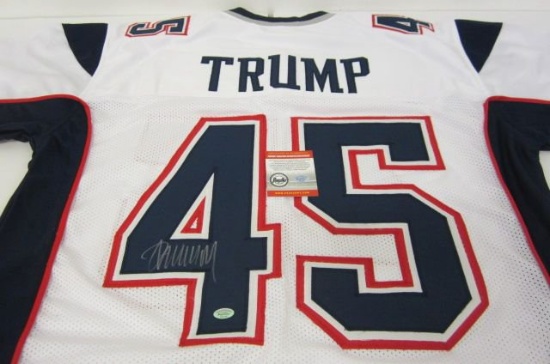 Donald Trump POTUS signed autographed jersey Certified Coa