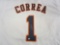 Carlos Correa Houston Astros signed autographed jersey PAAS COA
