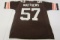 Clay Matthews Cleveland Browns signed autographed jersey Global Coa