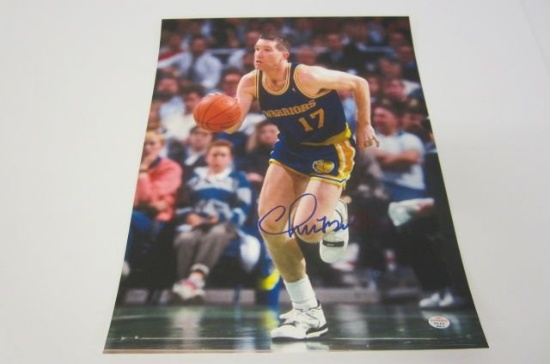 Chris Mullin Golden State Warriors signed autographed 11x14 photo PAAS Coa