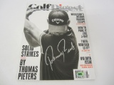 Thomas Pieters PGA golfer signed autographed magazine CAS COA