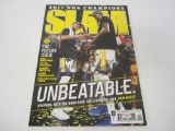 Stephen Curry, Kevin Durant Golden State Warriors signed autographed magazine PAAS Coa
