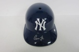 Aaron Judge New York Yankees signed autographed full size batting helmet PAAS COA