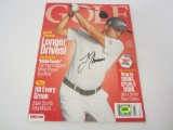 Justin Thomas PGA signed autographed Golf magazine CAS COA