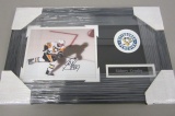 Sidney Crosby Pittsburgh Penguins signed autographed professionally framed matted 8x10 COA