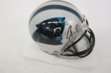 Cam Newton Carolina Panthers signed autographed mini helmet Certified Coa