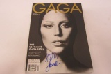 Lady Gaga signed autographed magazine Certified Coa