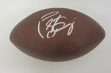 Peyton Manning Denver Broncos signed autographed football PAAS Coa
