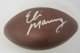 Eli Manning New York Giants signed autographed football PAAS Coa