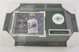 Aaron Rodgers Green Bay Packers signed autographed Professionally Framed 8x10 Photo Certified Coa