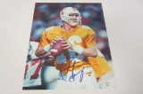 Peyton Manning Tennesse Volunteers signed autographed 8x10 Photo PAAS Coa