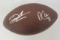 Derek Carr, Amari Cooper Oakland Raiders signed autographed football PAAS Coa