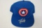 Stan Lee Marvel Captain America signed autographed hat GA COA