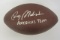 Roger Staubach Dallas Cowboys signed autographed football PAAS Coa
