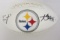 Ben Roethlisberger, Antonio Brown Pittsburgh Steelers signed autographed football PAAS Coa