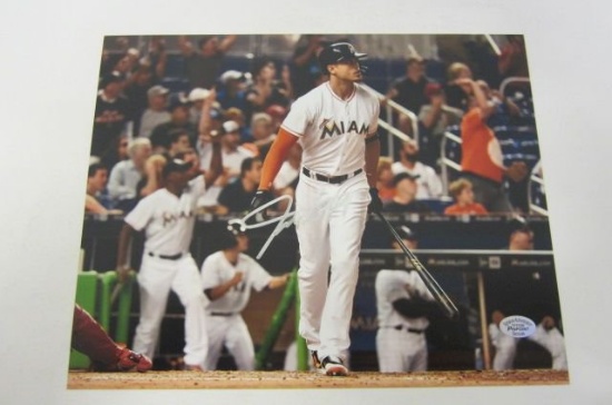 Giancarlo Stanton Miami Marlins signed autographed 8x10 photo Certified Coa