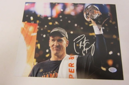 Peyton Manning Denver Broncos signed autographed 8x10 photo Certified Coa