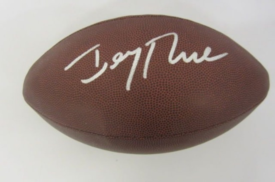 Jerry Rice San Francisco 49ers signed autographed football PAAS Coa