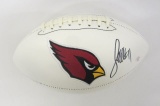 Larry Fitzgerald Arizona Cardinals signed autographed football PAAS Coa