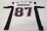 Rob Gronkowski New England Patriots signed autographed jersey PAAS Coa