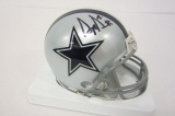 Dak Prescott Dallas Cowboys signed autographed football mini helmet GA COA