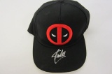 Stan Lee Marvel Deadpool signed autographed hat GA COA