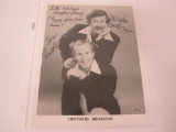 Smothers Brothers Actors Comedians signed autographed 8x10 photo PAAS COA