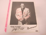 Eddy Arnold Singer Actor signed autographed 8x10 photo PAAS COA