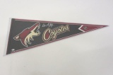 Wayne Gretzky Phoenix Coyotes signed autographed pennant Certified Coa