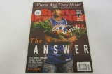 Allen Iverson Philadelphia 76ers signed autographed Sports Illustrated magazine PAAS Coa