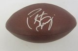 Peyton Manning Denver Broncos signed autographed football PAAS Coa