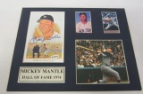 Mickey Mantle New York Yankees signed autographed matted 4x6 photo collage Certified Coa