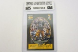 Dave Robinson Green Bay Packers signed autographed card CAS COA