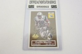 Curtis Martin New York Jets signed autographed card CAS COA