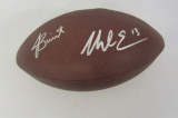 Jameis Winston, Mike Evans Tampa Bay Buccaneers signed autographed football PAAS Coa