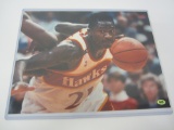 Dominique Wilkins Atlanta Hawks signed autographed 11x14 photo CAS COA