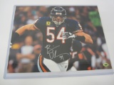 Brain Urlacher Chicago Bears signed autographed 11x14 photo CAS COA