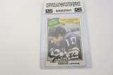 Fran Tarkenton Minnesota Vikings signed autographed card CAS COA