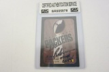 Dave Robinson Green Bay Packers signed autographed card CAS COA