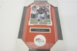 Terrell Davis Denver Broncos signed autographed framed 8x10 photo JSA Holo Coa