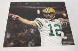 Aaron Rodgers Green Bay Packers signed autographed 8x10 photo PAAS Coa