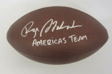 Roger Staubach Dallas Cowboys signed autographed football PAAS Coa