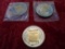 (3) Double Eagle Commemorative Silver Coins - 200th Anniversary of the United States Constitution