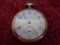 Antique WALIHAM Pocket Watch - In Felt Lined Case - Working Wind Up Pocket Watch