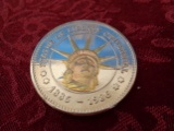 Silver Statue of Libery Centennial Coin - 1886 to 1996 -100th Anniversary Coin - Gift of Freedom